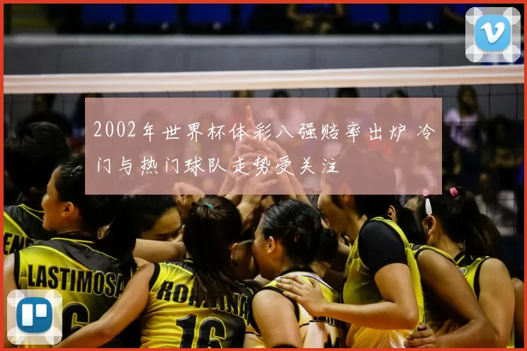 2002年世界杯体彩八强赔率出炉 冷门与热门球队走势受关注