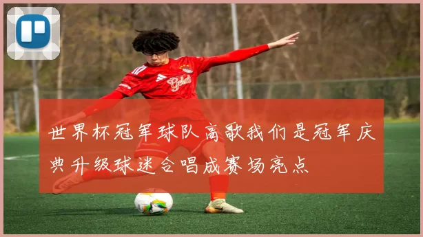 世界杯冠军球队高歌我们是冠军庆典升级球迷合唱成赛场亮点